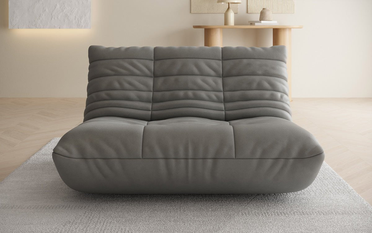 Designer 2-personers sofa Calmo i ægte læder