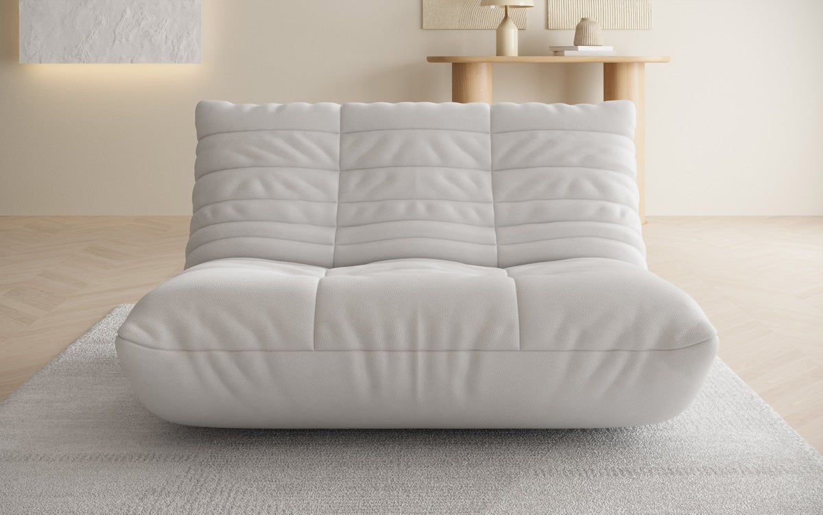 Designer 2-personers sofa Calmo i ægte læder