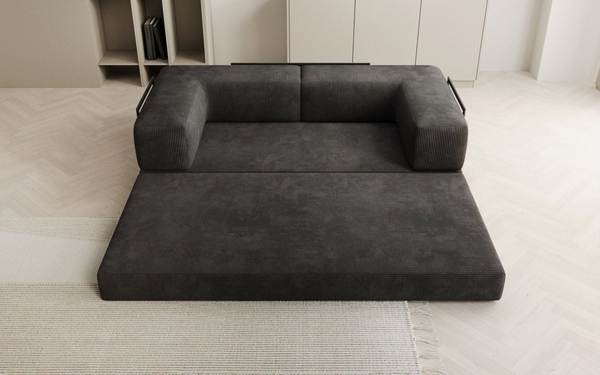 Designer Sofa Lazy 3-personers i fløjl