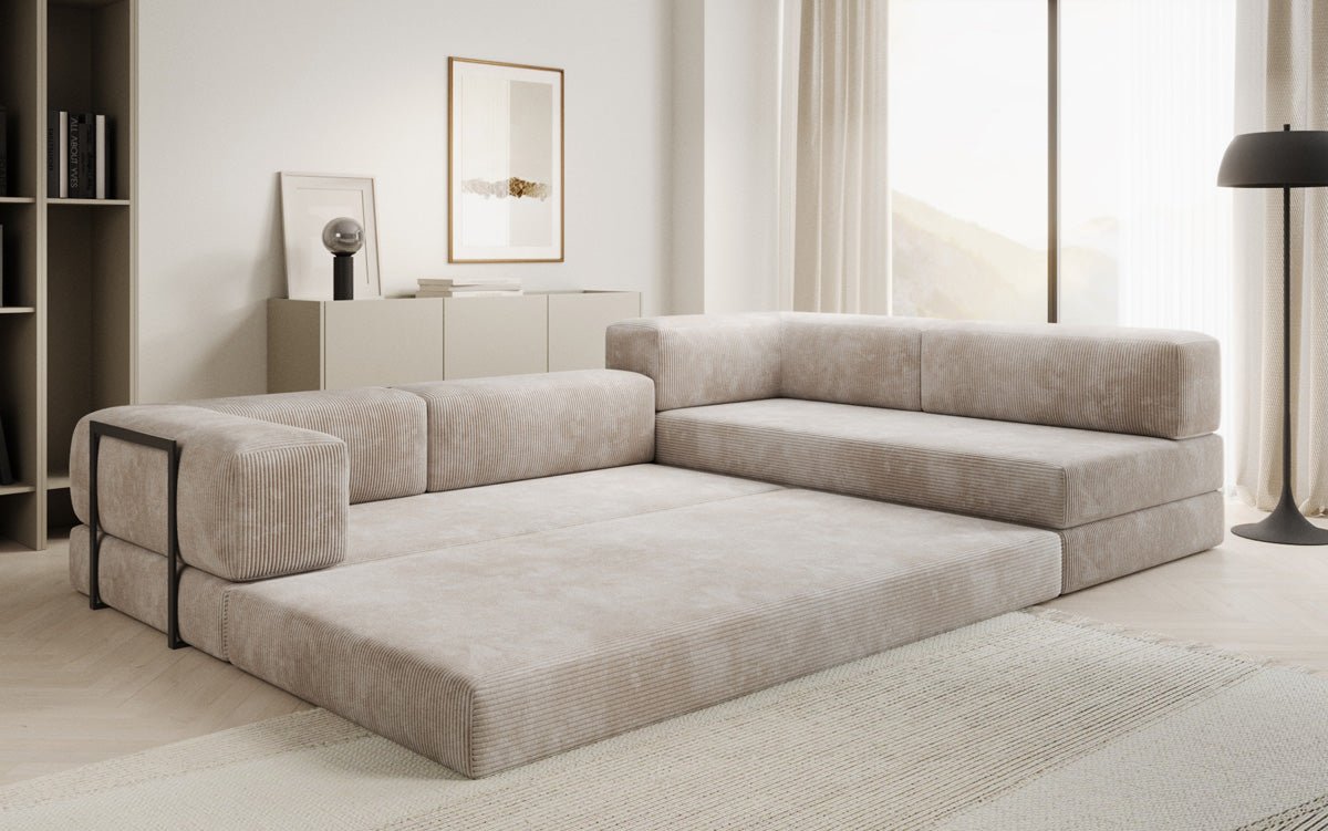 Designer Sofa Lazy L i snor