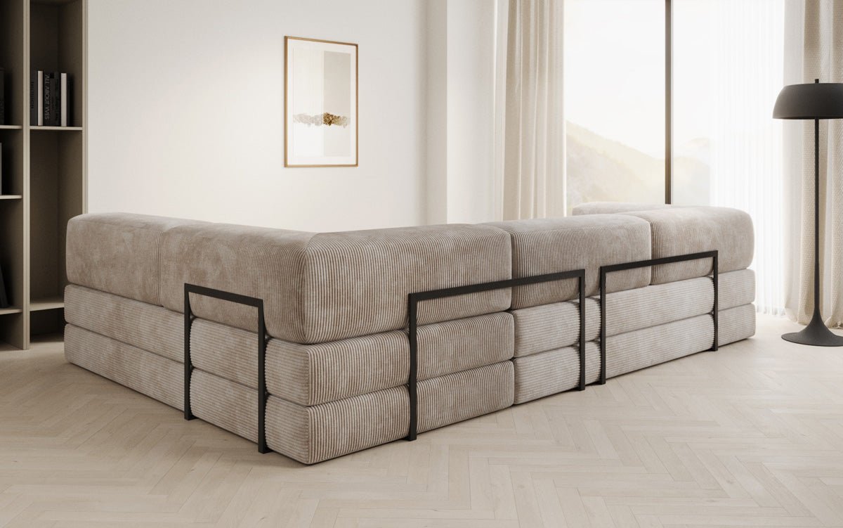 Designer Sofa Lazy L i snor