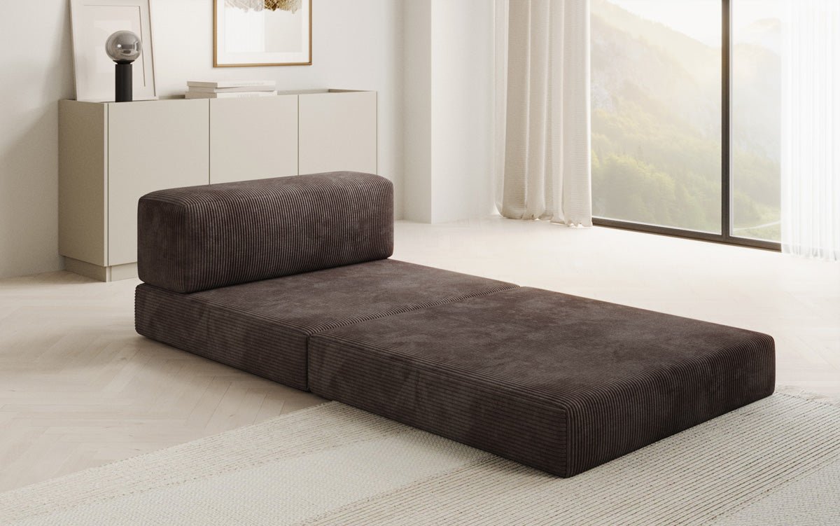 Designer Sofa Mittelmodul Lazy in Cord