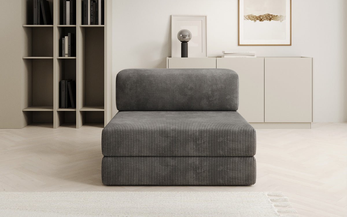 Designer Sofa Mittelmodul Lazy in Cord