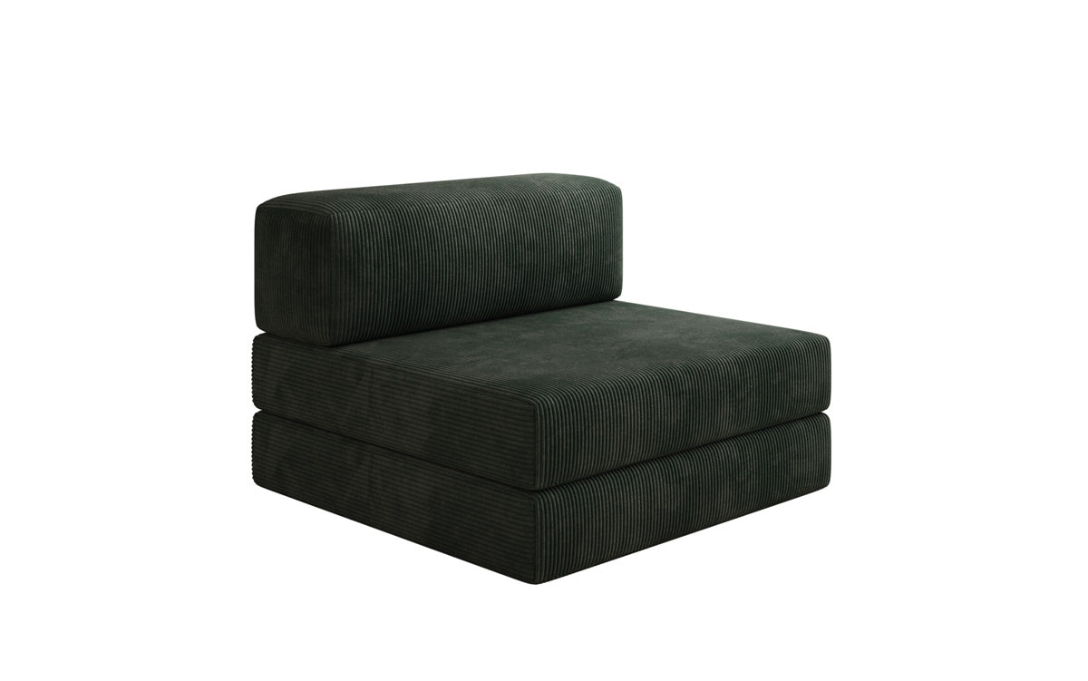 Designer Sofa Mittelmodul Lazy in Cord