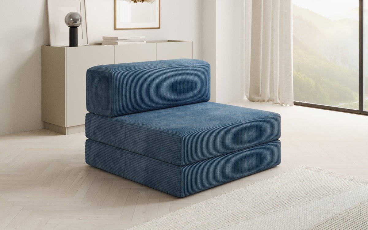 Designer Sofa Mittelmodul Lazy in Cord