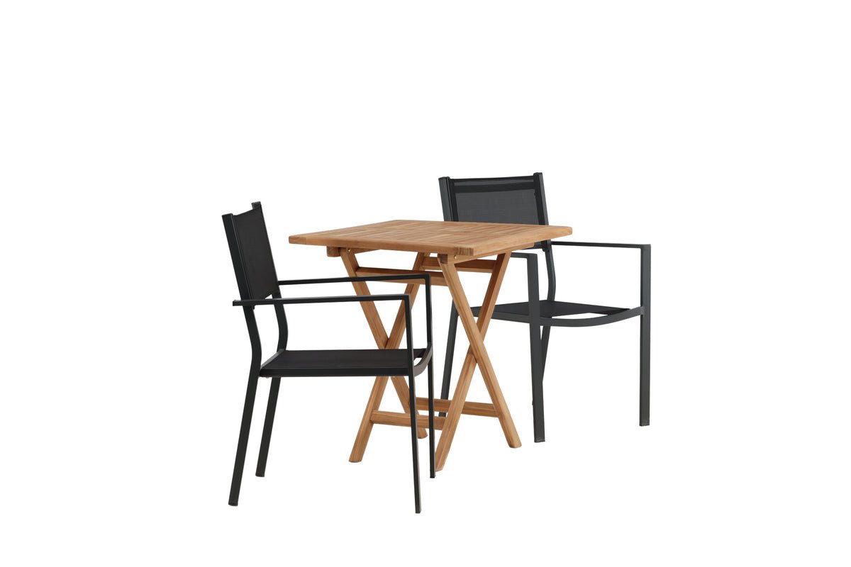 Garten Cafegruppe Irish – 3-delt havemøbelsæt 70x70 cm