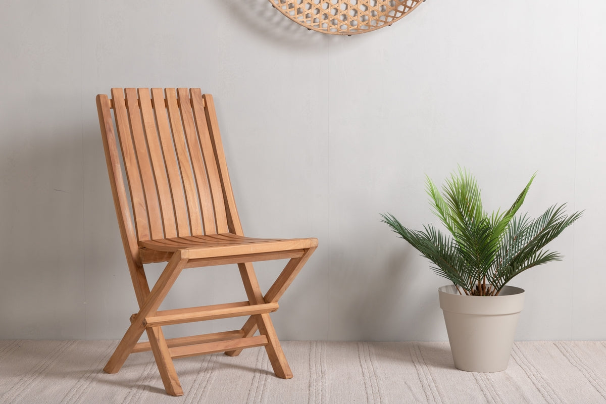 Havestol Coral - klapstol i teaktræ