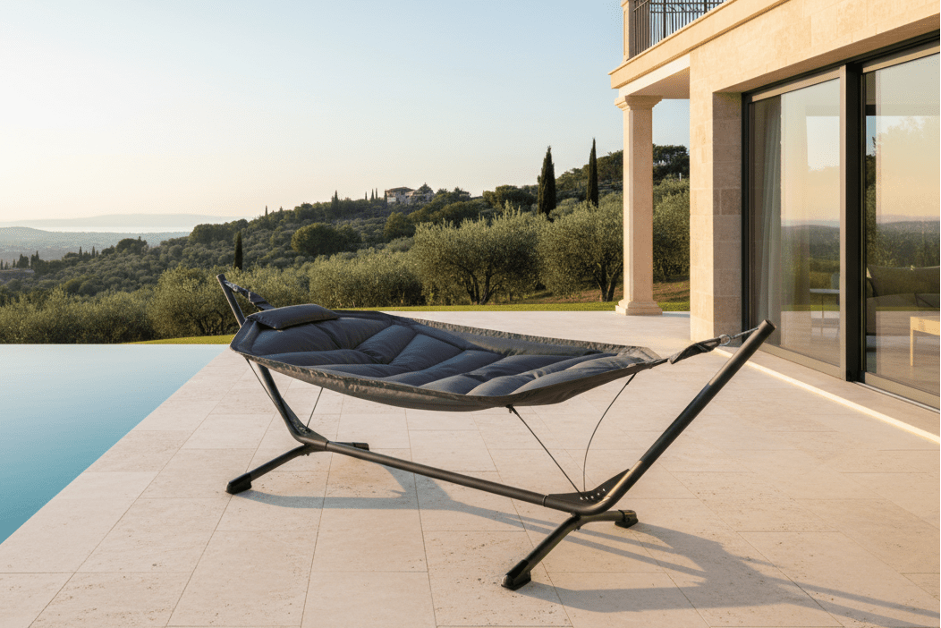 Hængestol Sylva til have og terrasse i sort