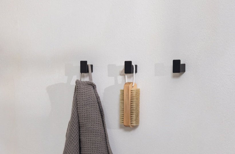 Garderobe/Kleiderhaken Palo – Minimalistische Wandhaken im 3er- oder 6er-Set