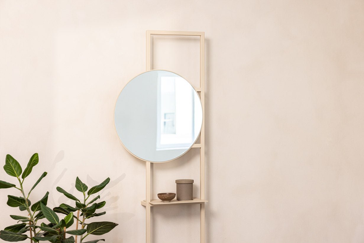 Væghylde Rivo S – Kompakt metalreol med kliksystem