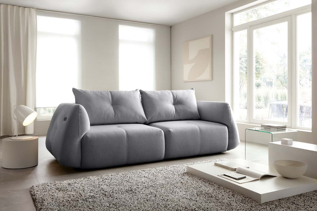 Designer Sofa Camilla mit elektrischer Schlaffunktion