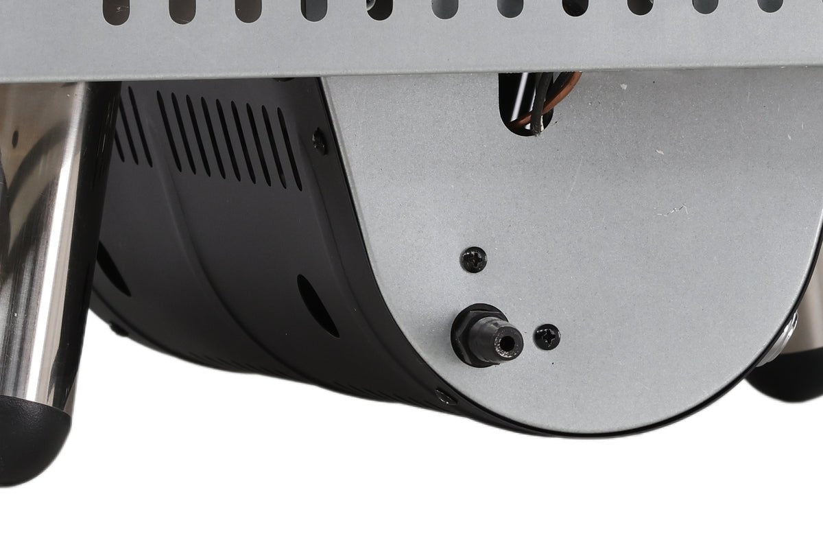 Pizzaovn Neapel - af stål, rustfrit stål og keramik i Sort