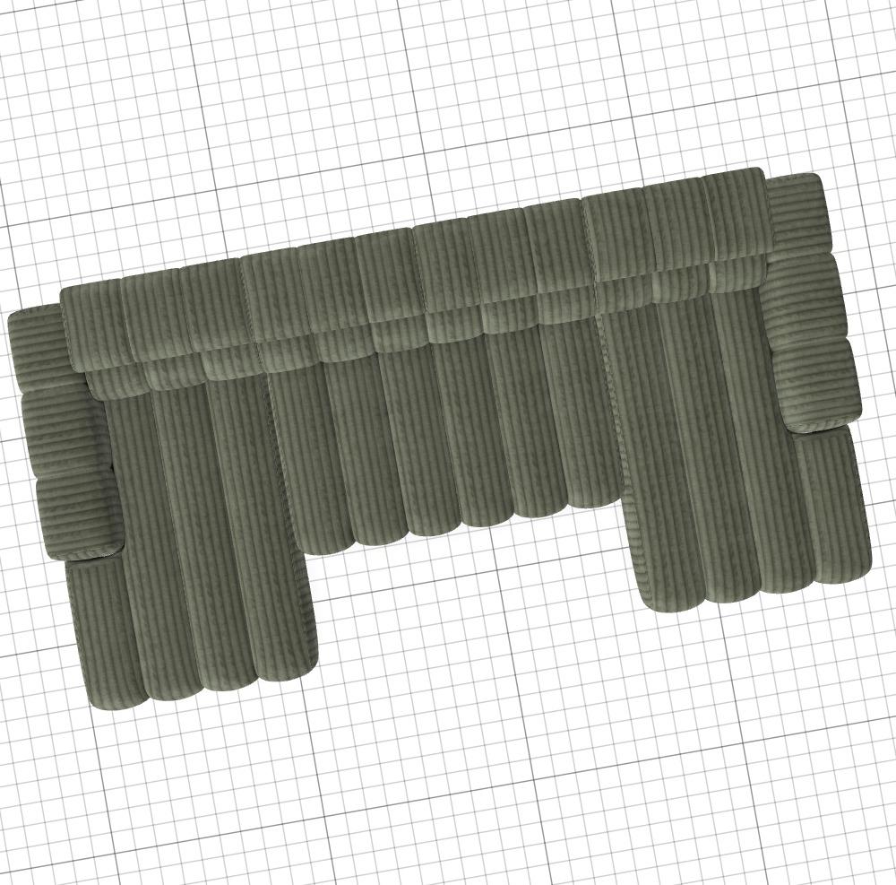 Modulær sofa Zürich - Din ønskede konfiguration JNVH5L