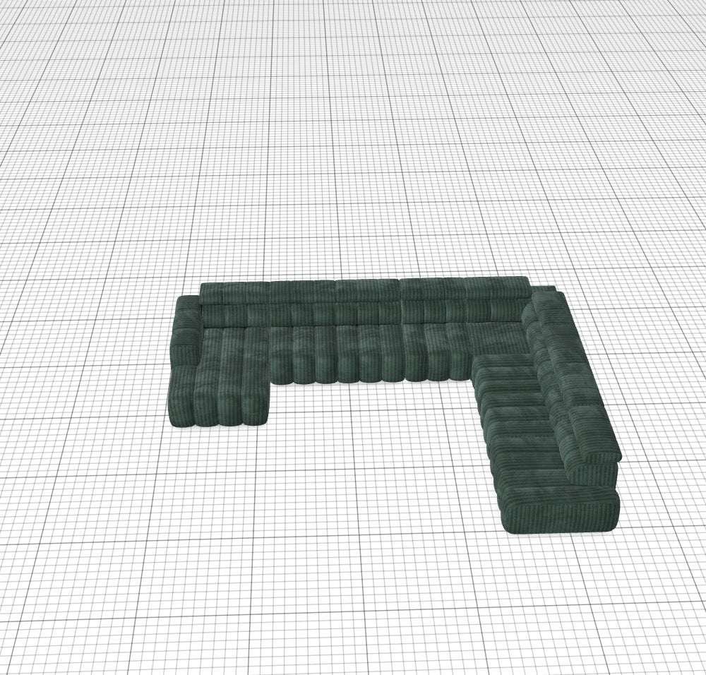 Modulares Sofa Zürich - Deine Wunschkonfiguration M_2WIZGP