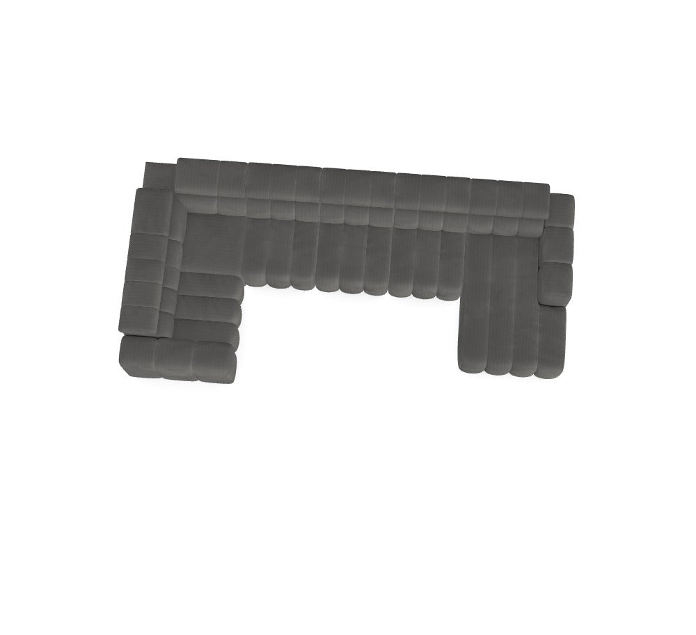 Modulær sofa Zürich - Din ønskede konfiguration M_ZACXCW