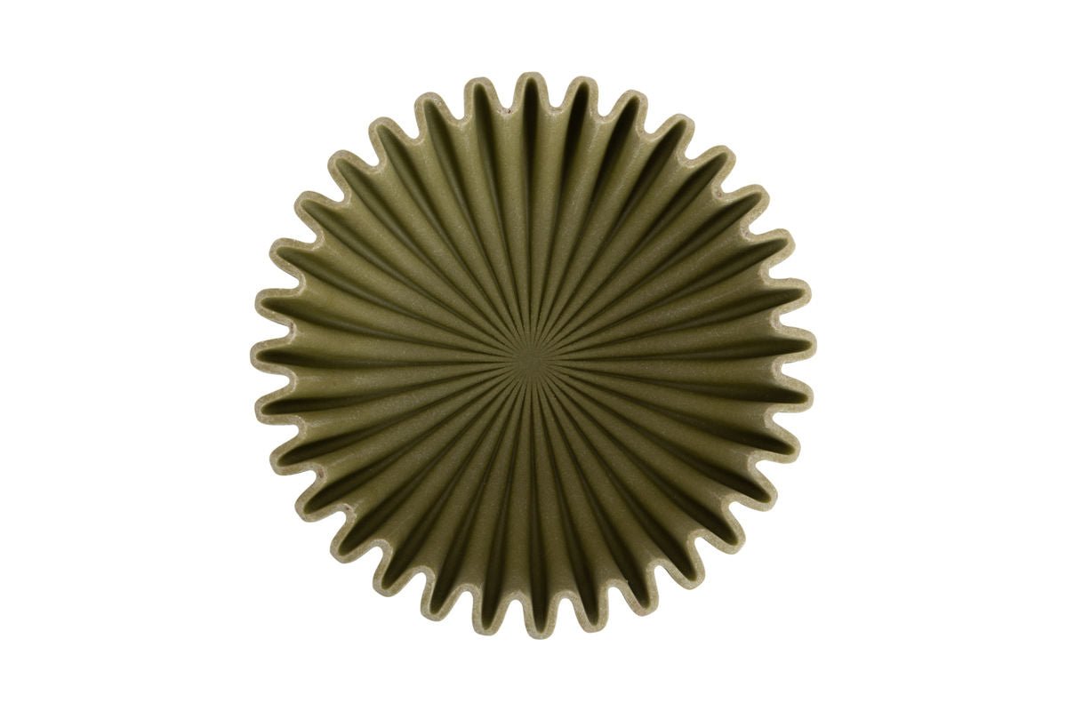 Schale Zorin klein  – gefertigt aus Polyresin / Wellenform