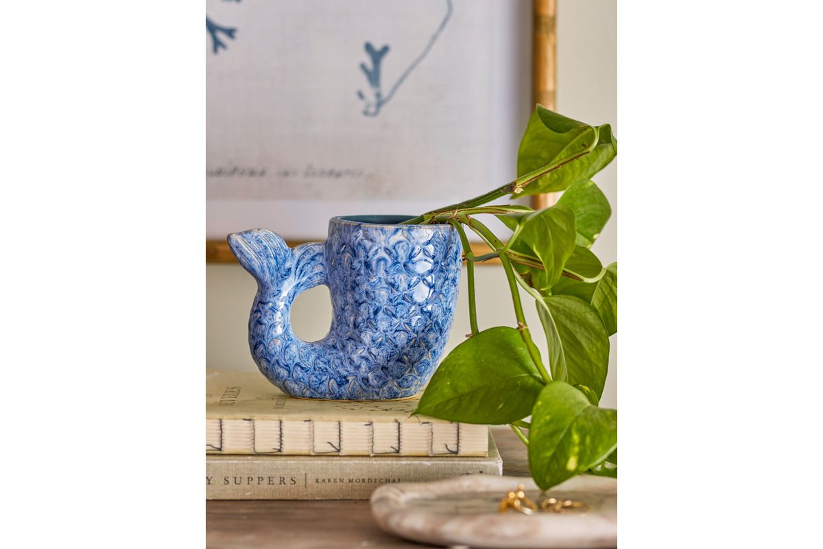 Vase „Marmaid“ – af stentøj