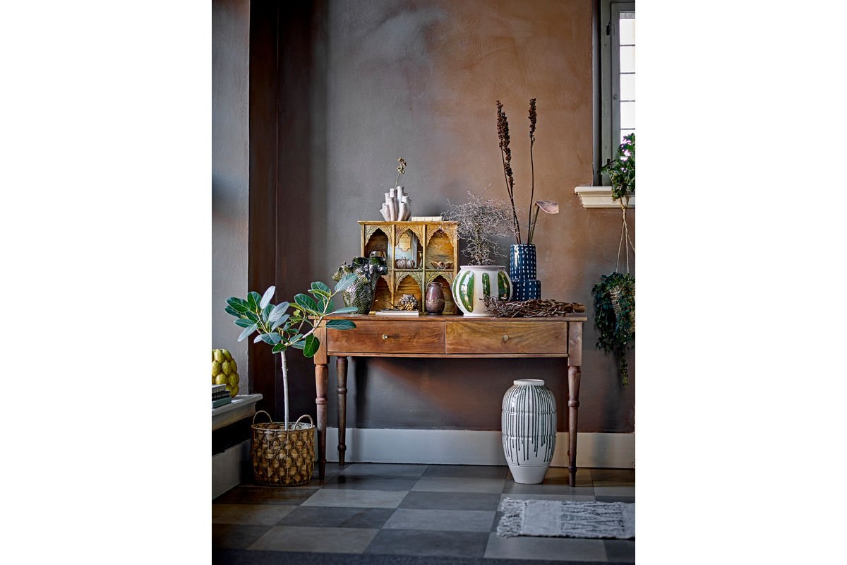 Vase „Elvion“ – Blåt glas