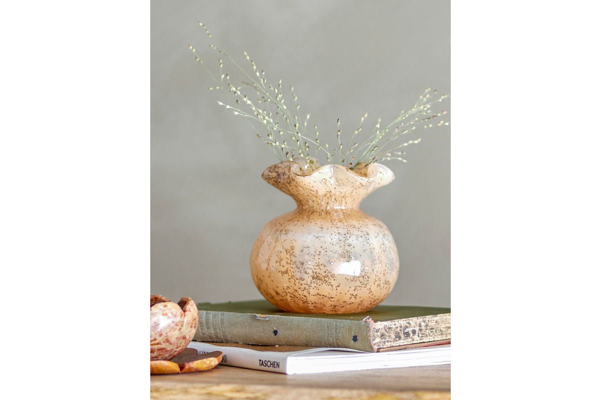 Vase „Solira“ – Oranges Glas