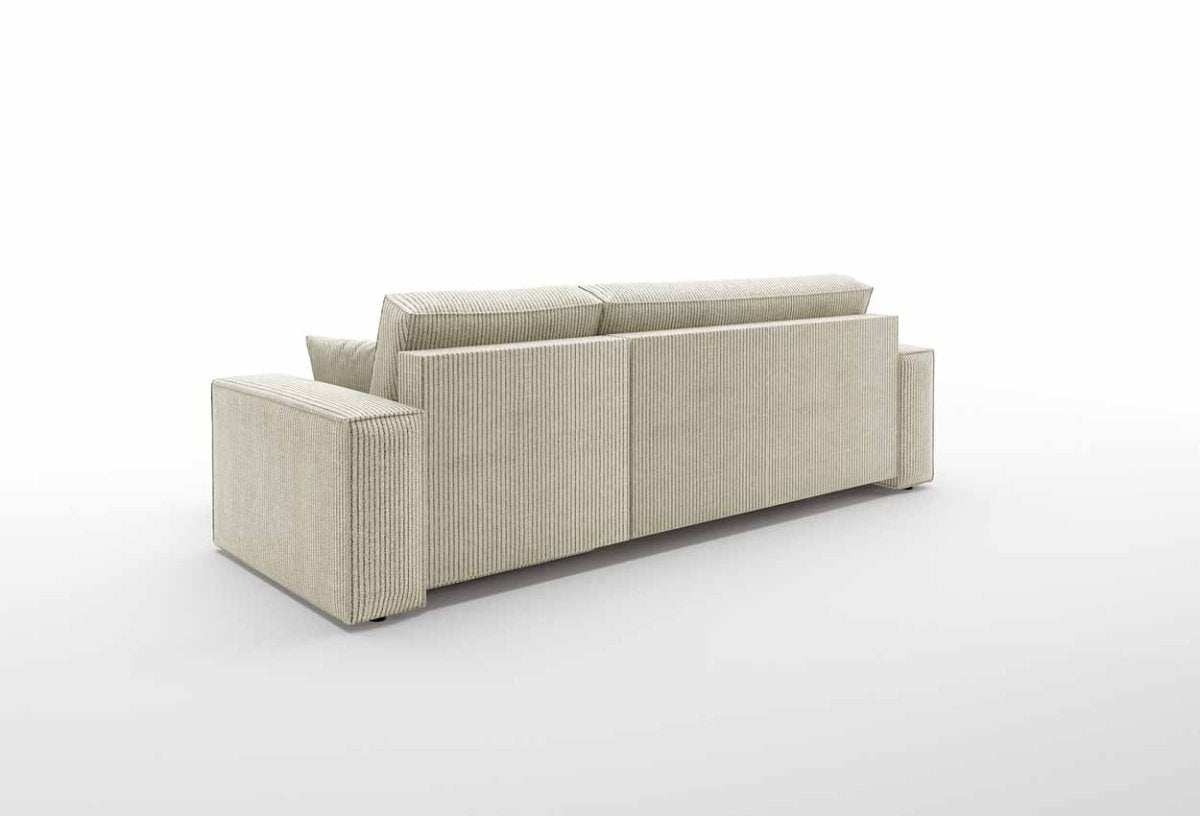 Designer Sofa Cordario mit Schlaffunktion und Stauraum - Luxusbetten24