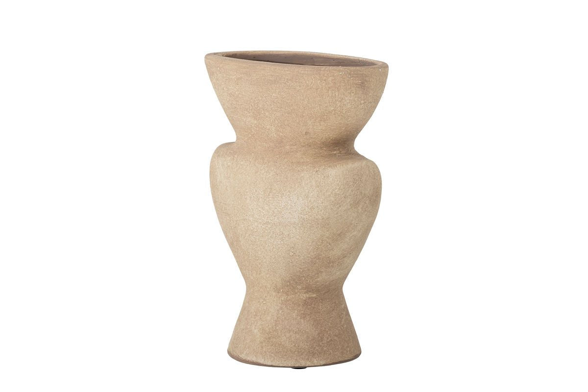 Vase „Elvara“ – Terrakotta in Natur