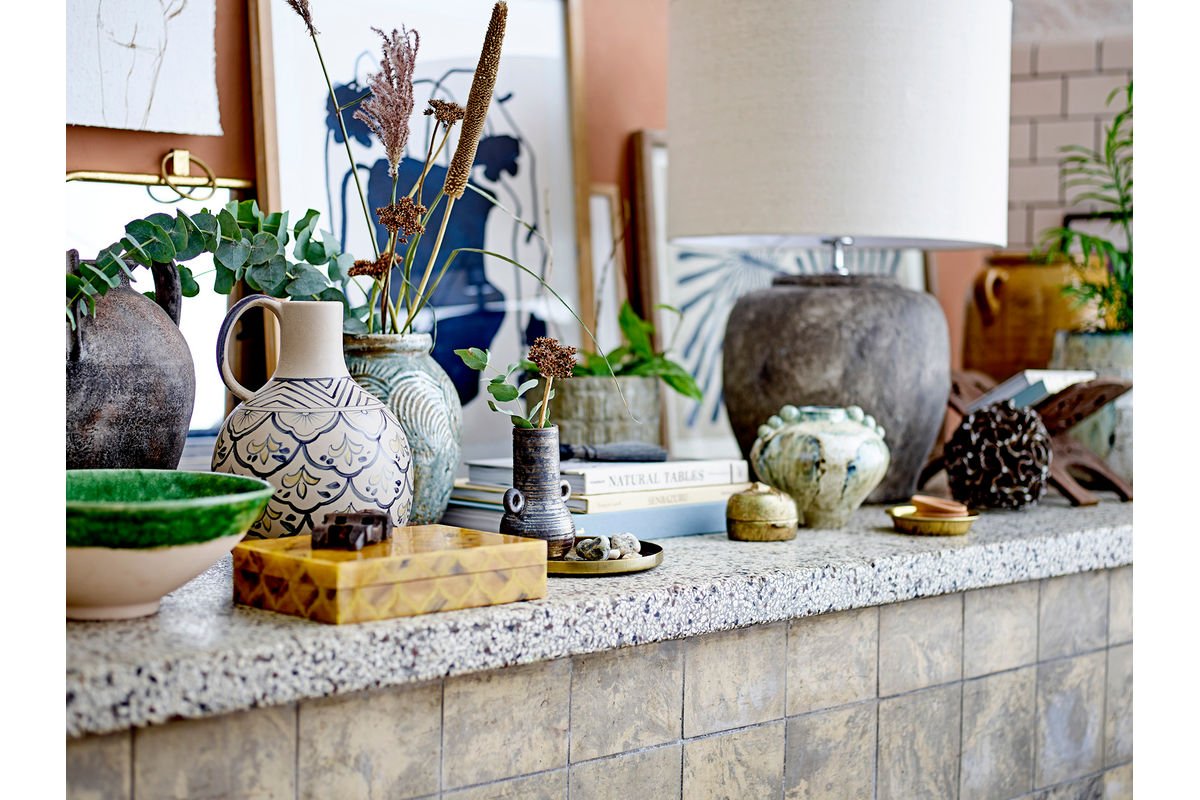 Bordlampe Towni - Vintage-look