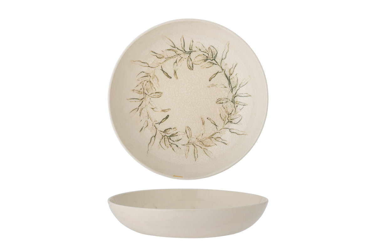 Skål Vivi – Stentøj med krakeleret glasur (450 ml)