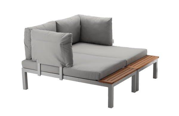 Garten Loungeset ModuFlex – modulares Aluminium Lounge-Set