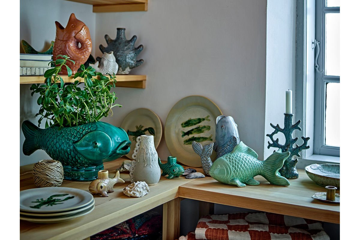 Vase „Nerio“ – Brun stentøj