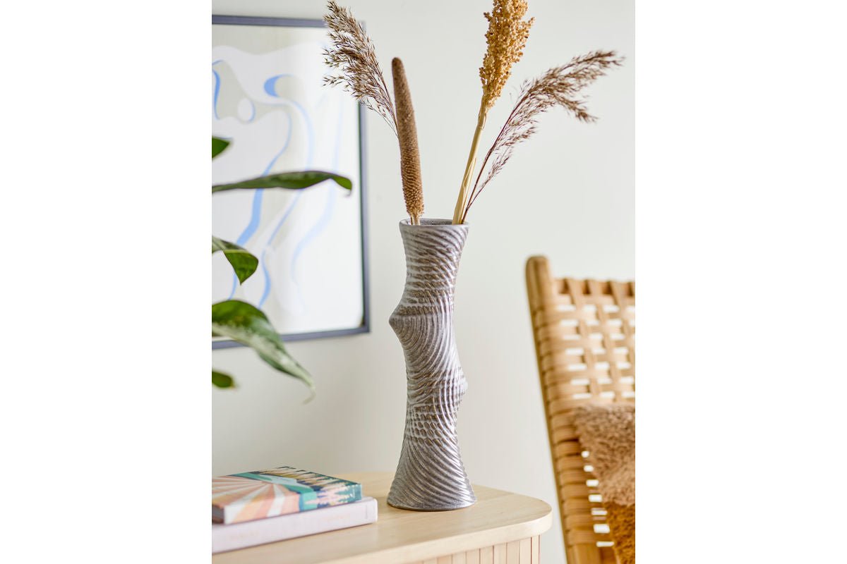 Vase „Serava“ – Gråt stentøj