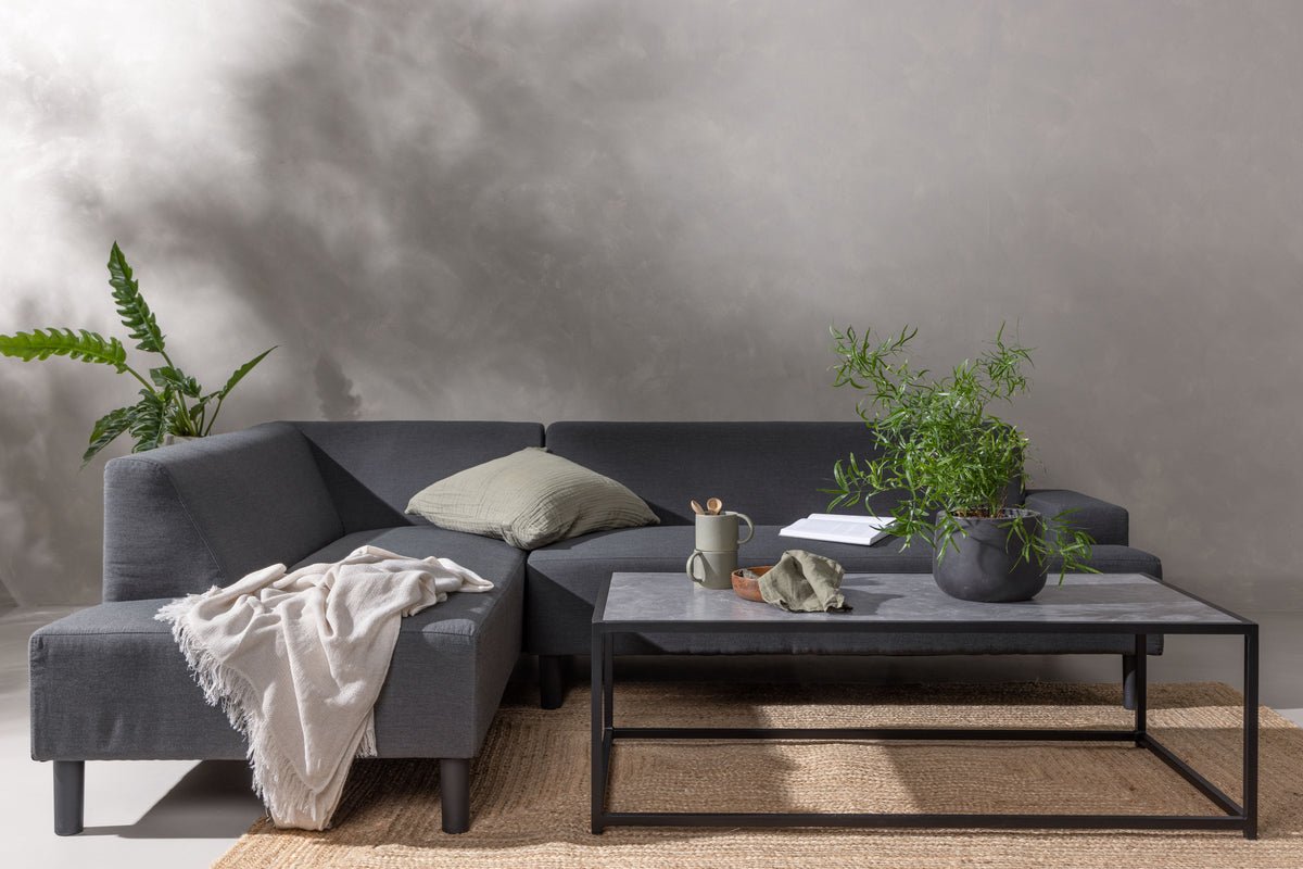 Havemøbelsæt Kreta – med vandafvisende Stof & bord, UV-bestandigt