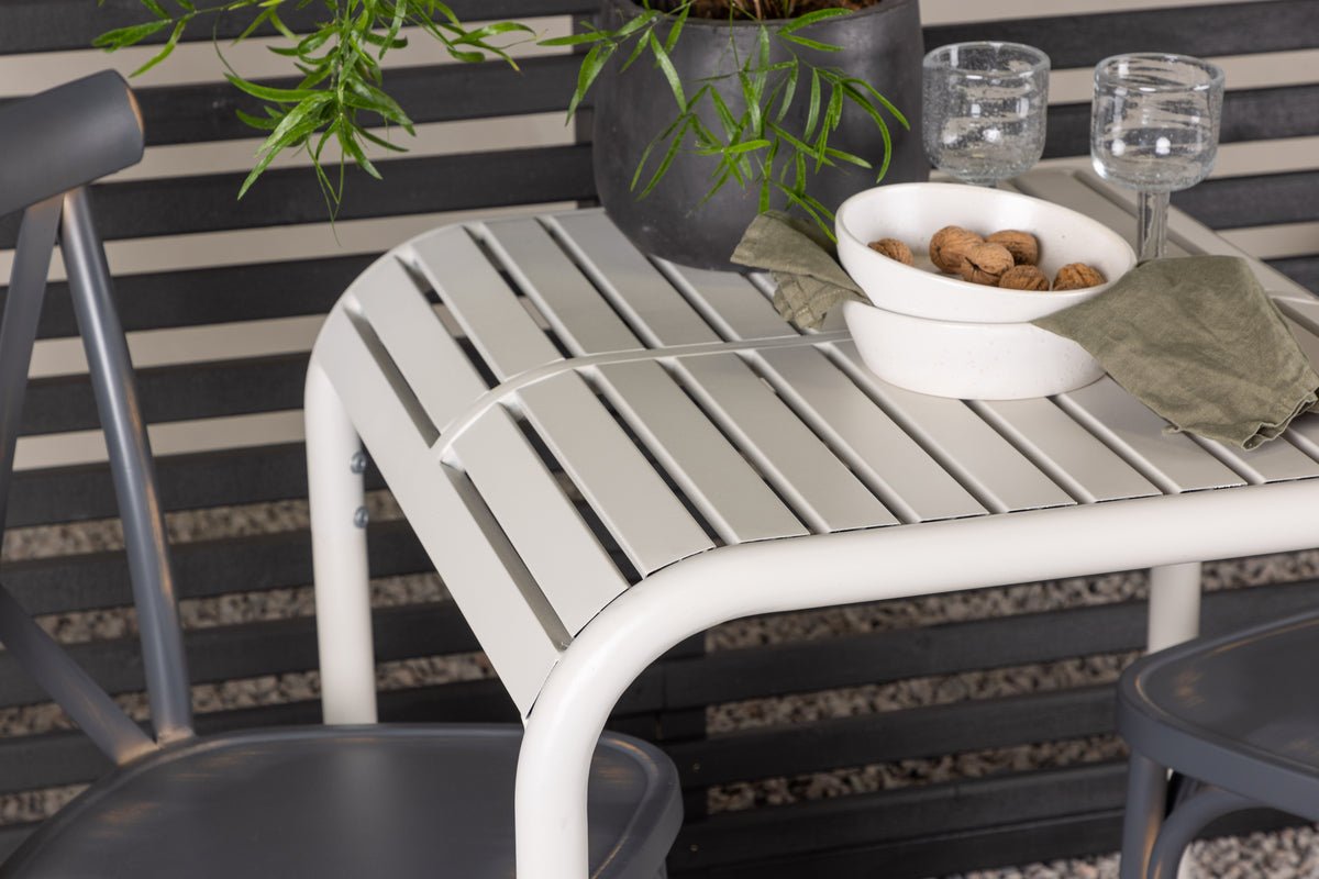 Havemøbelsæt Narvis – 3-delt havemøbelsæt 70x70 cm