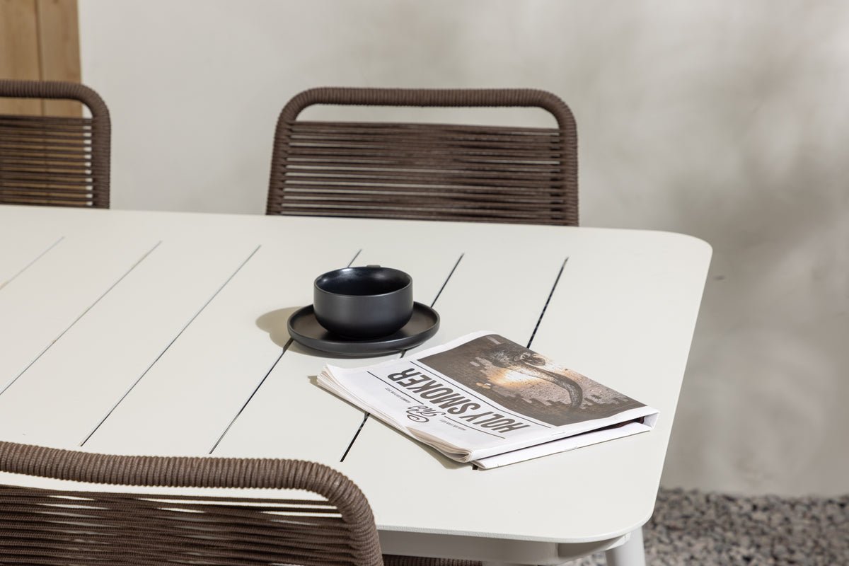 Garten spisegruppe Nashville – 7-delt havemøbelsæt til op til 6 personer