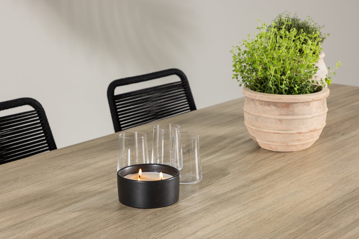 Garten Essgruppe Spain – 5-teiliges Gartenmöbel-Set mit rundem Tisch