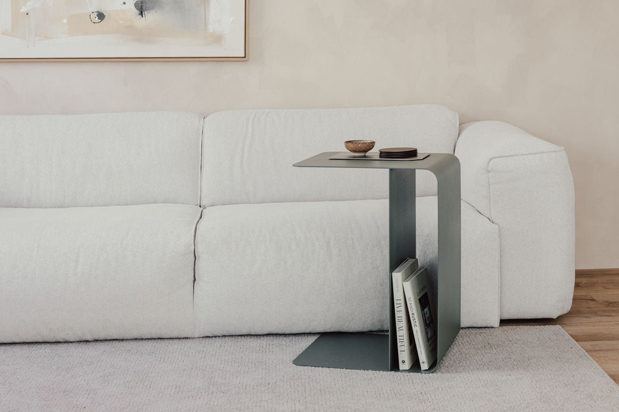 Couchtisch/Beistelltisch Cosmo – Pulverbeschichtetes Metall in modernem Design