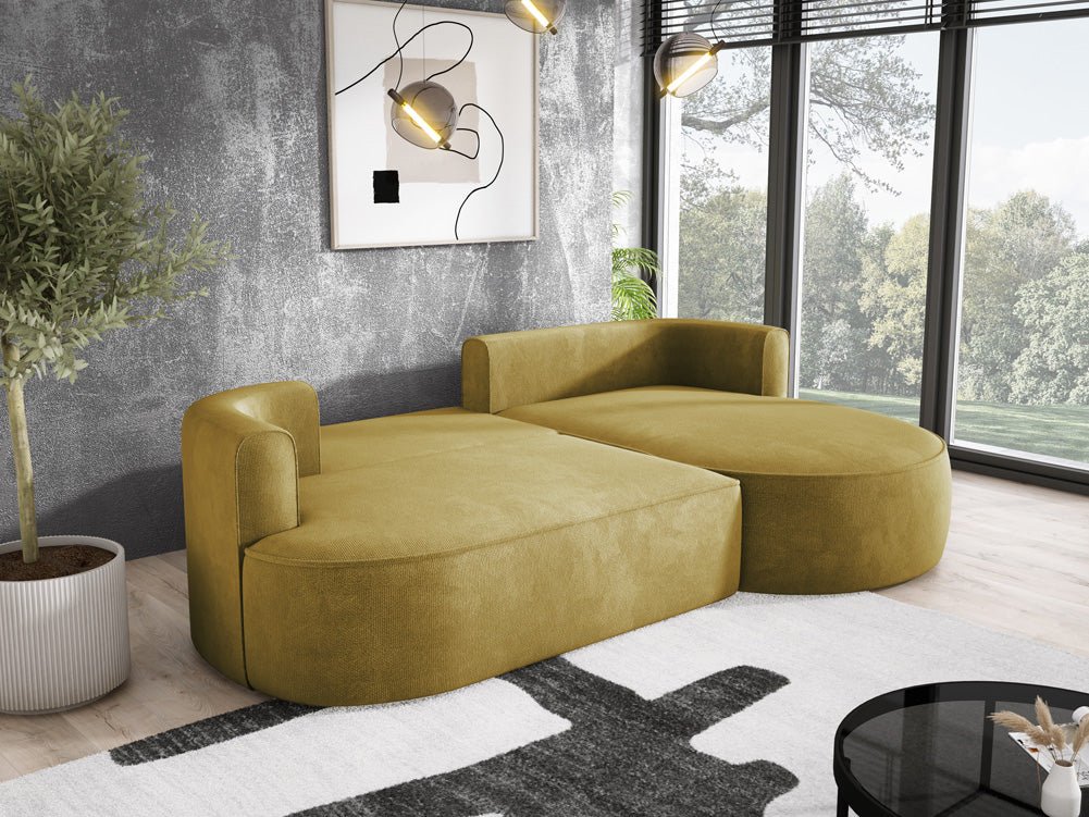 Designer L Sofa Lucca i Bouclé