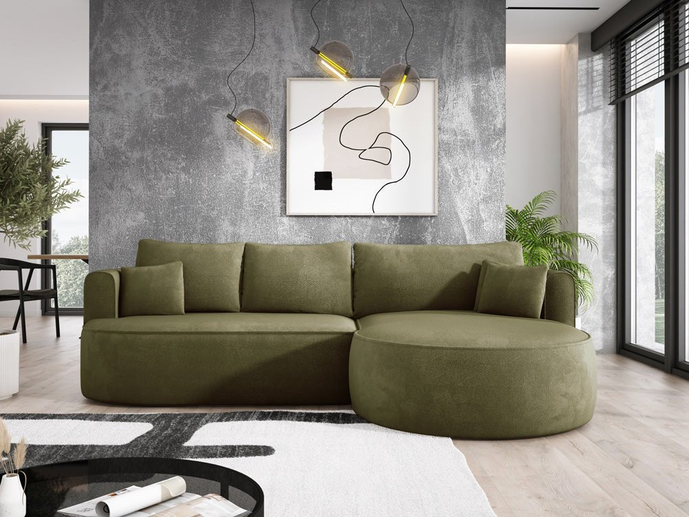 Designer L Sofa Lucca i Bouclé