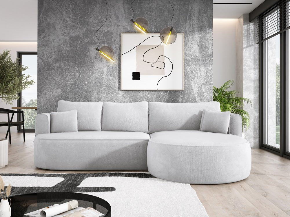 Designer L Sofa Lucca i Bouclé