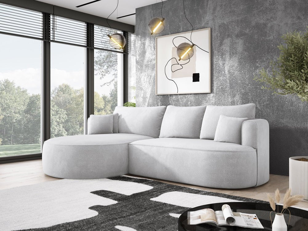 Designer L Sofa Lucca i Bouclé