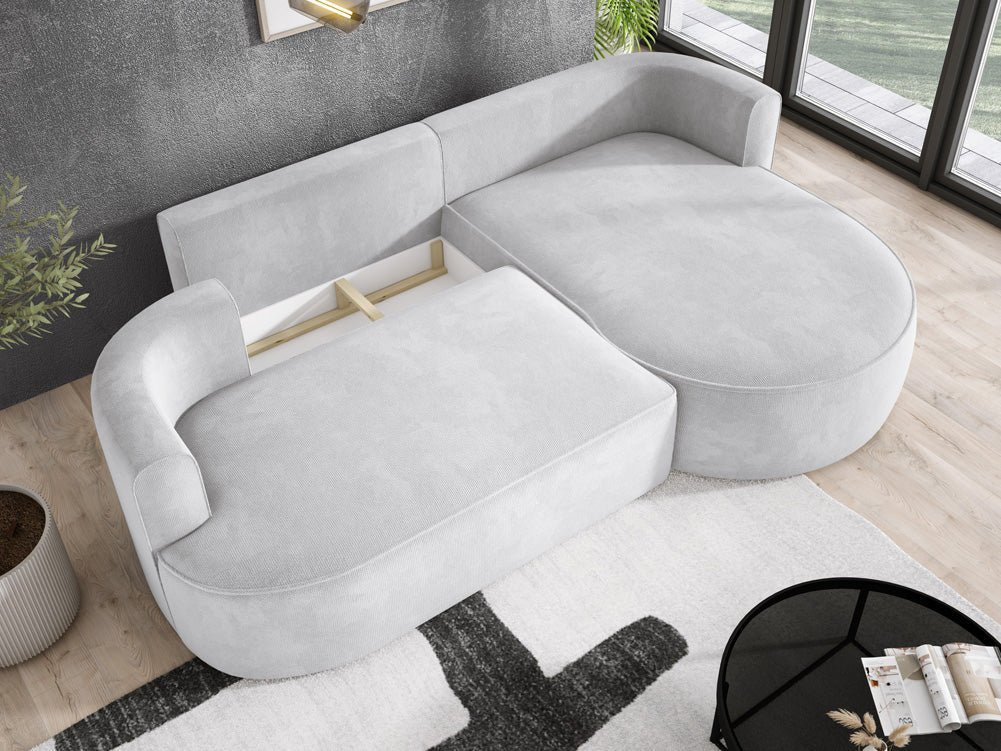 Designer L Sofa Lucca i Bouclé