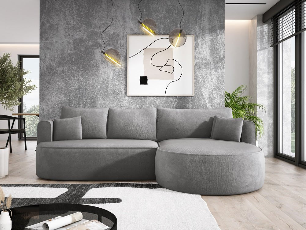 Designer L Sofa Lucca i Bouclé
