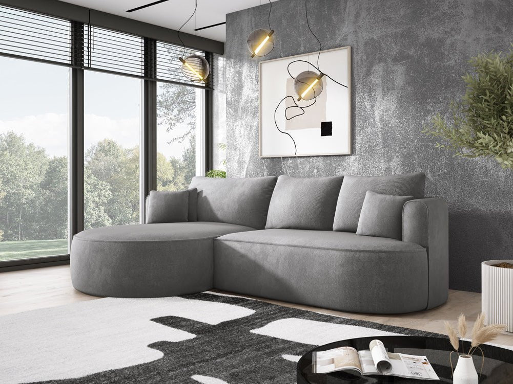 Designer L Sofa Lucca i Bouclé