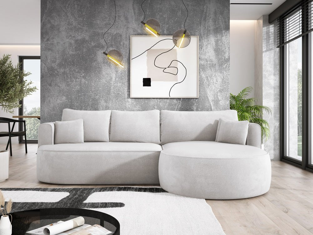 Designer L Sofa Lucca i Bouclé