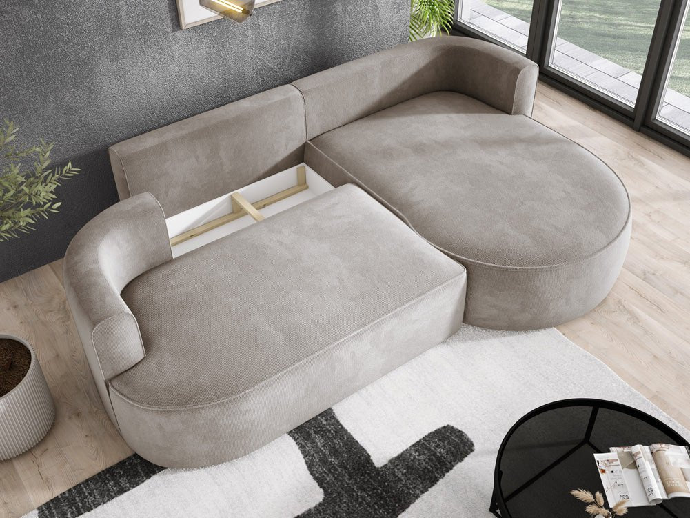 Designer L Sofa Lucca i Bouclé