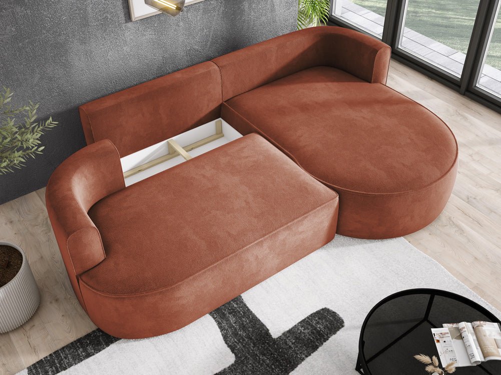 Designer L Sofa Lucca i Bouclé