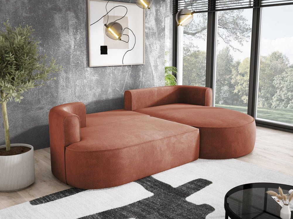 Designer L Sofa Lucca i Bouclé