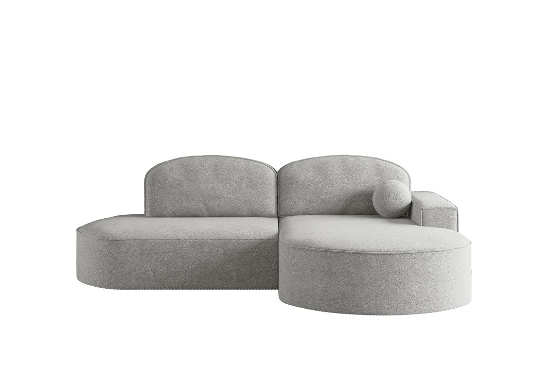 Designer Sofa Lenny Bouclé med sove- og klapfunktion