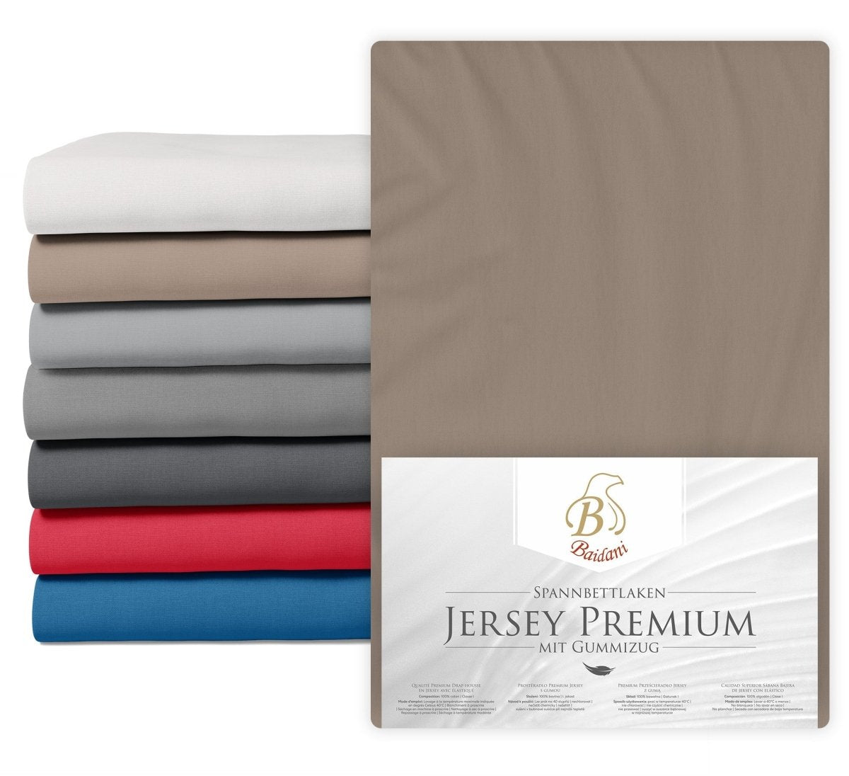 🎁 Premium Boxspring Bettlaken Jersey - Luxusbetten24