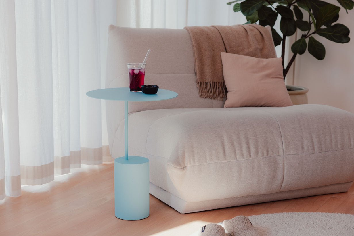 Couchtisch/Beistelltisch Ciro – Edelstahl-Design für Indoor & Outdoor