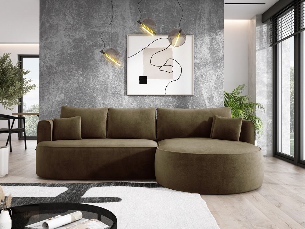 Designer L Sofa Lucca i Velour
